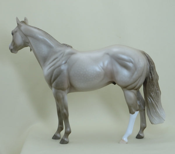 LUCKY STRIKE - OOAK Dapple Champagne Stock Horse 4/15
