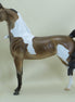 BOTH SIDES NOW - OOAK Wind Blown Bay Dapple Pinto Arabian Model Horse - 3/15