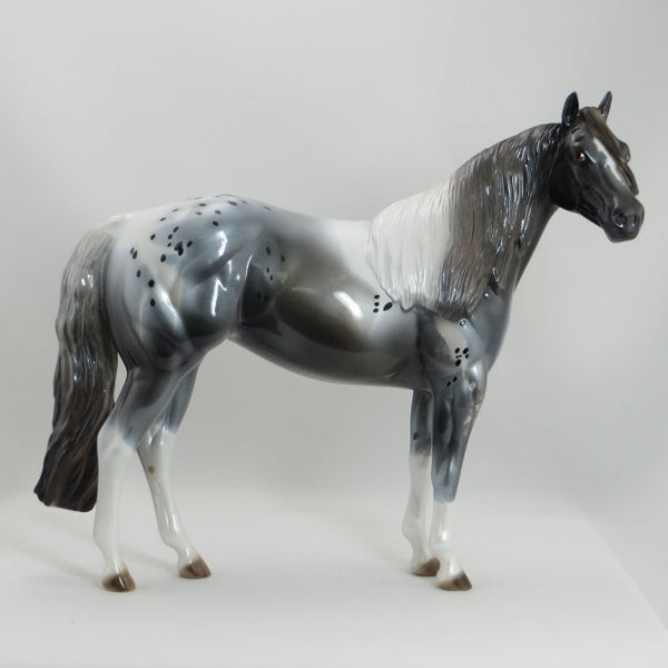 SILVER BULLET - OOAK Appaloosa Gloss Stock Horse Mare 5/15