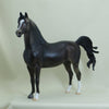SMORZ - OOAK Dapple Seal Bay Morgan Model Horse -  4/15