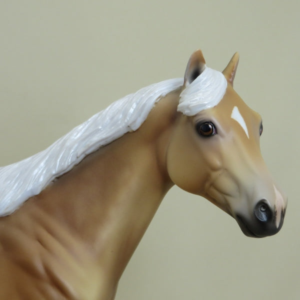 KENOSHA GOLD - OOAK Dapple Golden Palomino Stock Horse 4/15