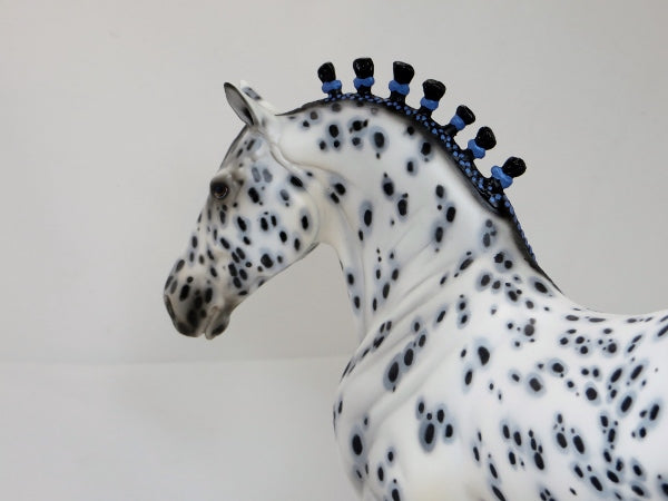 PADDINGTON - OOAK Leopard Appaloosa Standing Draft with Tucked Head  2/15