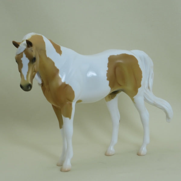 SUPER HONEYMOON - Golden Palomino Pinto Arabian Pebbles LE3 3/15