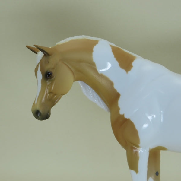 SUPER HONEYMOON - Golden Palomino Pinto Arabian Pebbles LE3 3/15