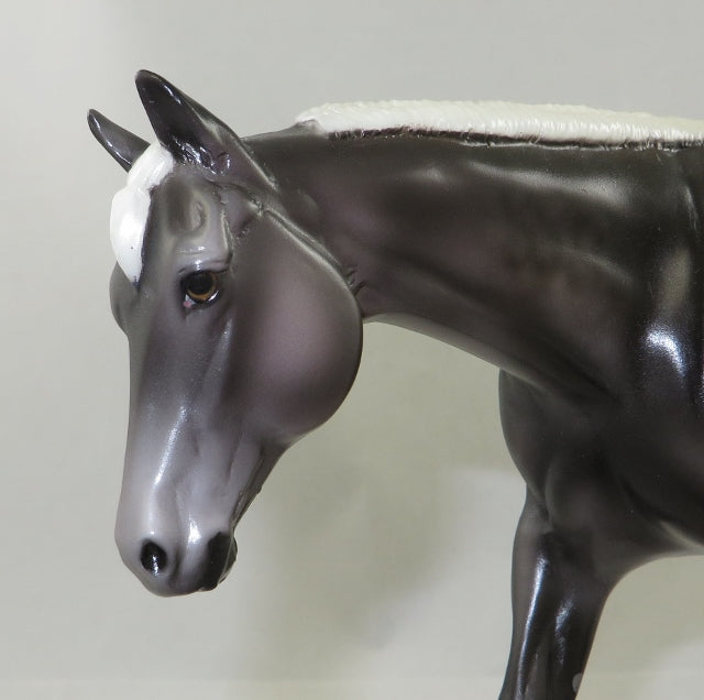 OLD MILKY - Dapple Gray Pleasure Model Horse