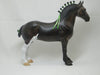 W.H. TAFT - OOAK Dapple Sunburnt Black Drafter w/ Green Bobs 2/15