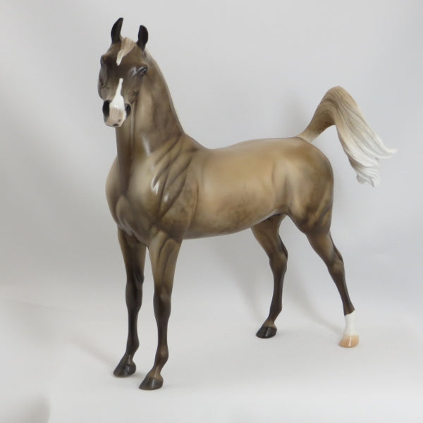 AMISH TRADITIONS - Dapple Chestnut Arabian Model Horse - LE3 - 5/15
