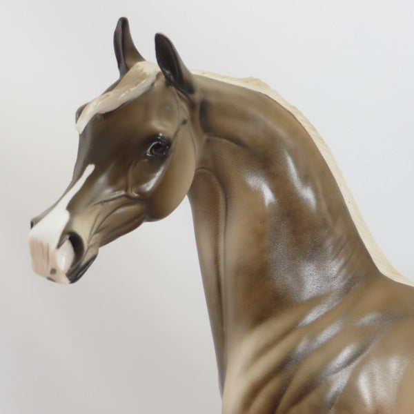 AMISH TRADITIONS - Dapple Chestnut Arabian Model Horse - LE3 - 5/15