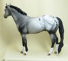 PUFF, THE MAGIC DRAGON - OOAK Gray Appaloosa 3/15