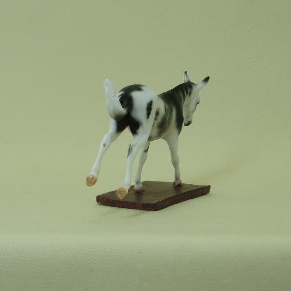 TIGER POWER - OOAK Black White Kicking Mule Chip - 4/15
