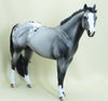 PUFF, THE MAGIC DRAGON - OOAK Gray Appaloosa 3/15