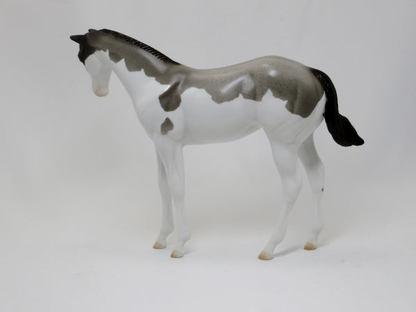 MADISON - Blue Roan Splash Model Horse Weanling - LE2 - 2/15