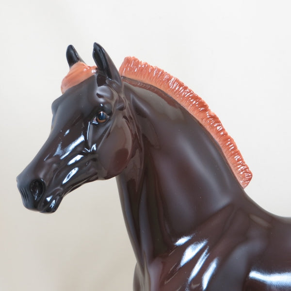 GREAT TRAIN ROBBERY - OOAK Dark Liver Chestnut Morgan - 4/15