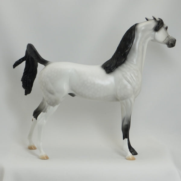 HELENA&#39;S ANGEL - OOAK Dapple Gray Pinned Ear Arabian - 5/15