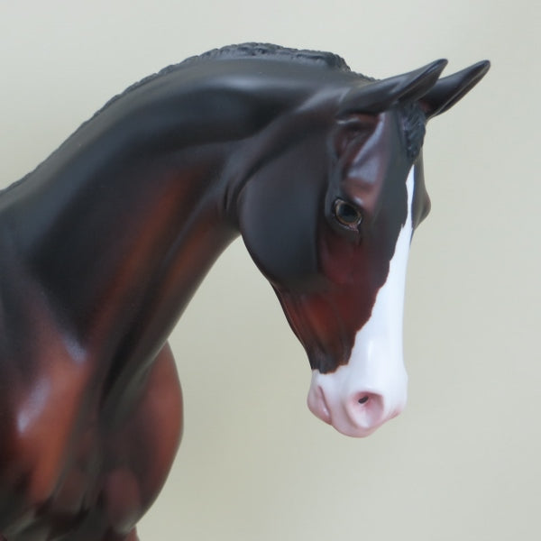 SKERRETT - OOAK Seal Bay Braided Mane Thoroughbred 3/15