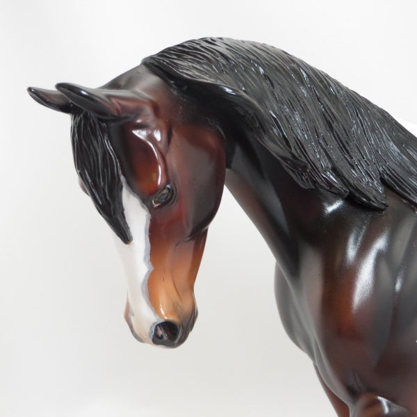 MADAM MARMADUKE - OOAK Dapple Seal Bay Pinto Thoroughbred Mare with Mapping - 5/15