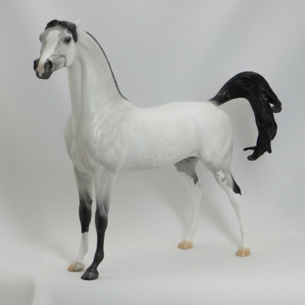 HELENA&#39;S ANGEL - OOAK Dapple Gray Pinned Ear Arabian - 5/15