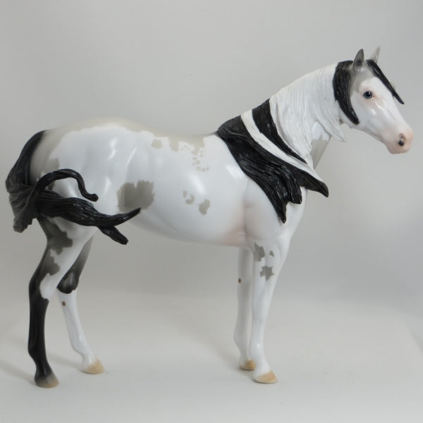 WEAYAYA SUNSET - OOAK Gray Overo Paint Mare 5/15