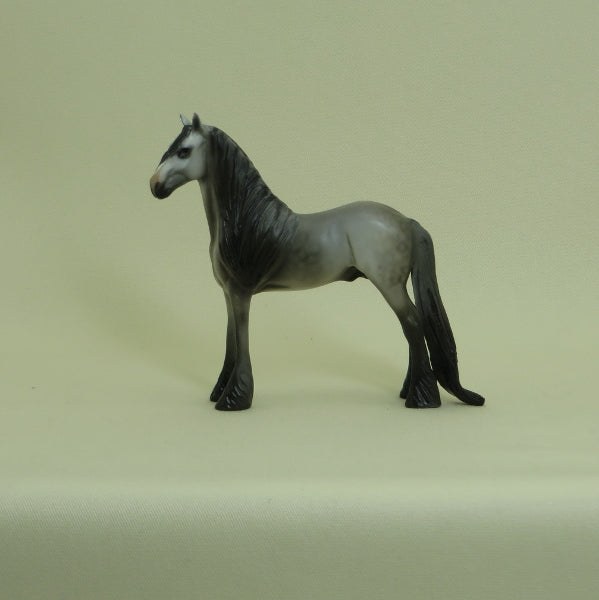 CHEERIO - OOAK Dapple Gray Draft Horse Chip 4/15