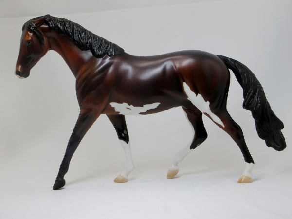 HAYES - Dark Bay Pinned Ear Model Horse Pony - LE5 - 2/15