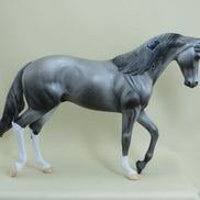 BALI SHAG - OOAK Gray Thoroughbred with Butterfly 4/15