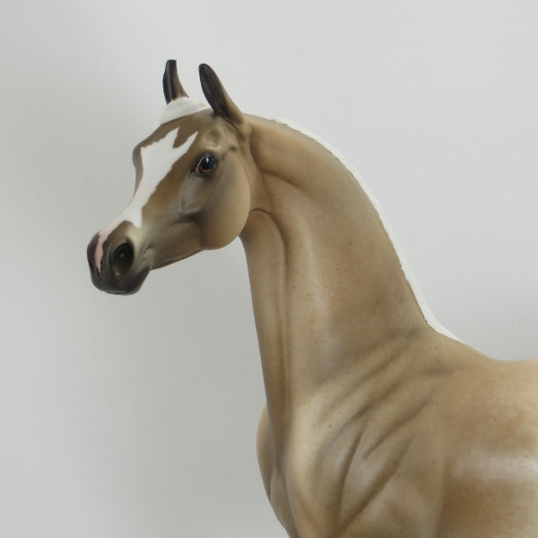 O&#39;MURPHY - OOAK Roan Sooty Palomino Arabian Model Horse - 4/15