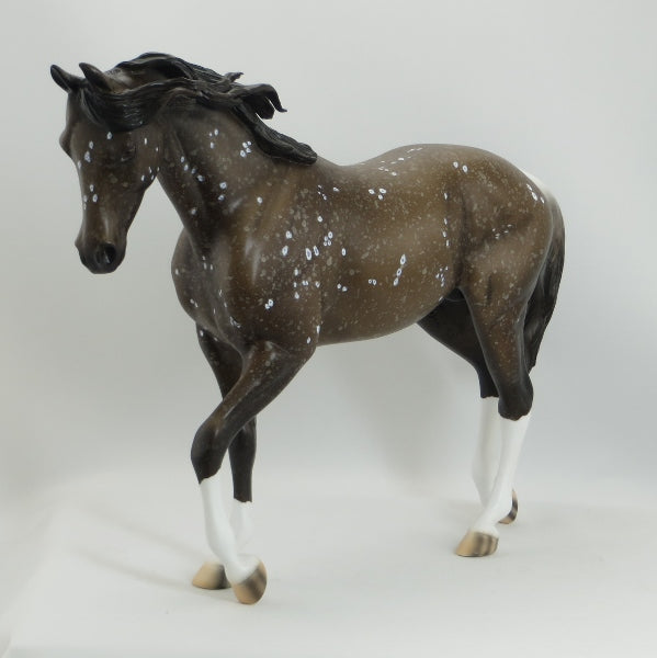 CHOCOE - OOAK Chocolate Dappled Thoroughbred - 5/15