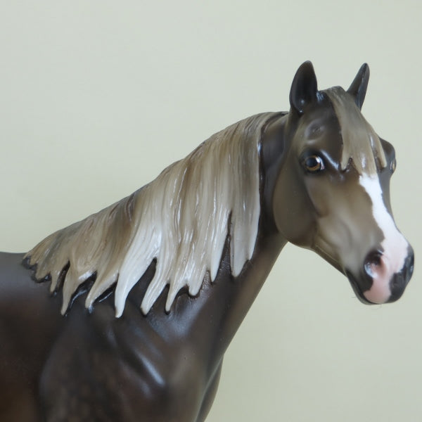 WILDHORSE - OOAK Dapple Chocolate Stock Horse 4/15