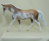 SHAZAM! - OOAK Palomino Sabino Paint Pony with Long Mane 4/15