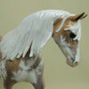 SHAZAM! - OOAK Palomino Sabino Paint Pony with Long Mane 4/15