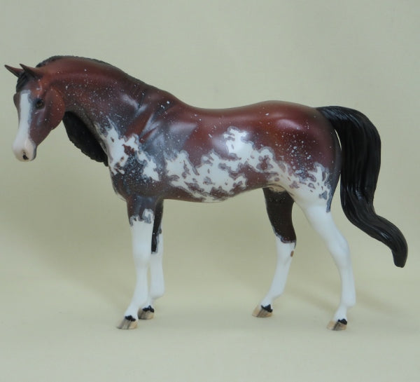 ELECTRA - OOAK Bay Pinto Pebbles Arabian with Mapping 4/15