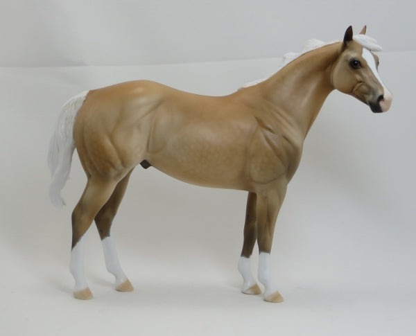 ADAMS - OOAK Dapple Palomino Stock Horse 2/15