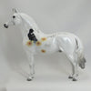 ALWAYS A MOM - OOAK Decorator White Morgan Mothers Day Themed Model Horse - 5/15