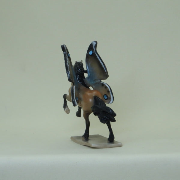 FRUIT BRUTE - OOAK Buckskin Rearing Friesian Butterfly Chip 4/15