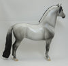 VAKKER (BEAUTIFUL) - Gray Dun (Gra) Fjord Mix Morgan Model Horse - LE4 - 2/15