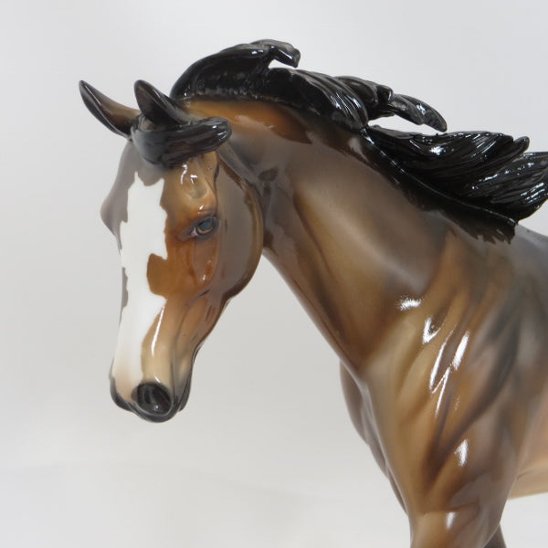 PIRATE&#39;S COVE - OOAK Dapple Sooty Buckskin Paint Model Horse Pony - GLOSS - 5/15