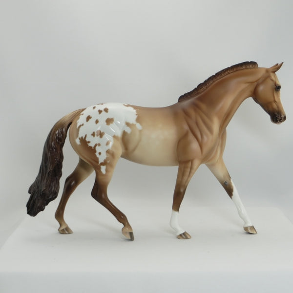 CHAMP - OOAK Claybank Dun Appaloosa Blanket Pony by Sheryl Leisure - 5/15