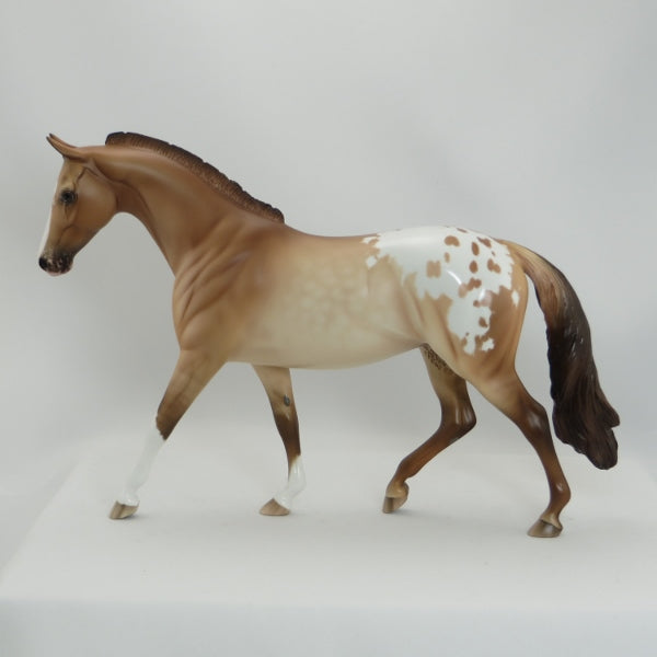 CHAMP - OOAK Claybank Dun Appaloosa Blanket Pony by Sheryl Leisure - 5/15