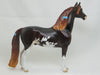 CF (COFFEE FREAK) - OOAK Dapple Dark Liver Chestnut Pinto Morgan 2/150