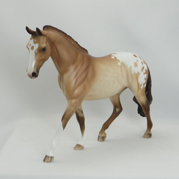 CHAMP - OOAK Claybank Dun Appaloosa Blanket Pony by Sheryl Leisure - 5/15