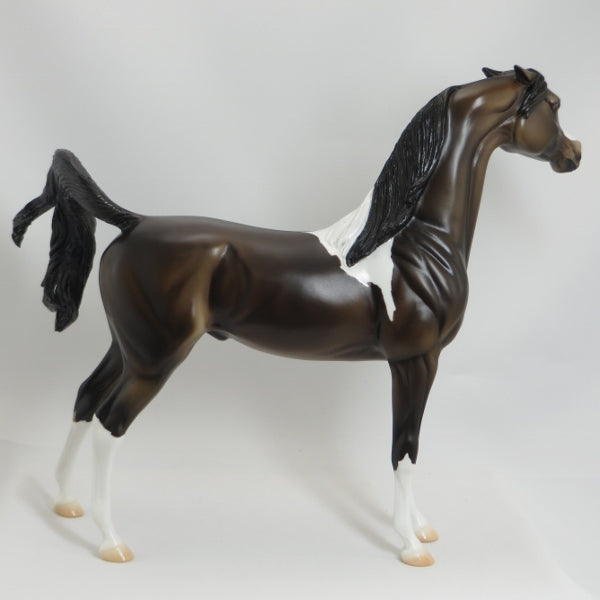 MAMA CAN YOU HEAR ME - OOAK Seal Bay Pinto Pinned Ear Arabian - 5/15