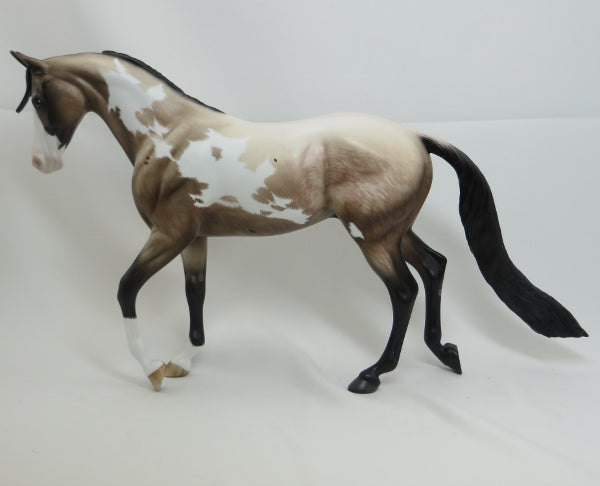 SEND HER MY LOVE - OOAK Bay Roan Pinto Thoroughbred by Sheryl Leisure 3/15