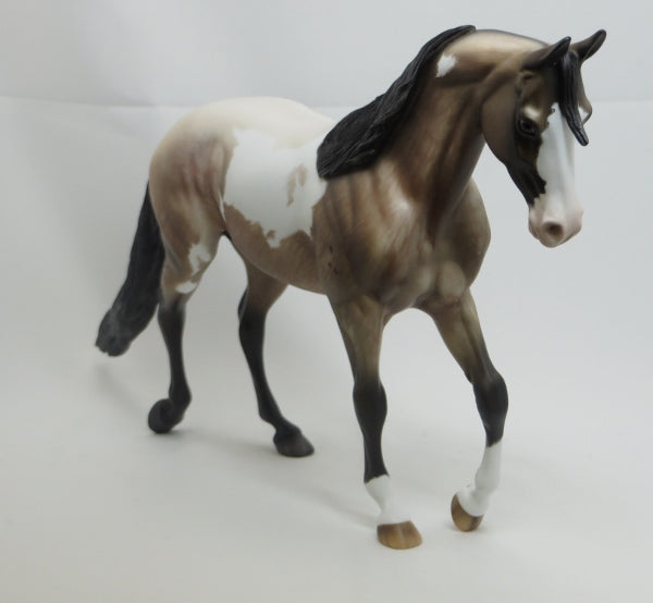 SEND HER MY LOVE - OOAK Bay Roan Pinto Thoroughbred by Sheryl Leisure 3/15