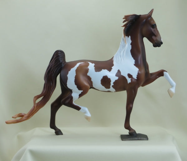 FLEMING - OOAK Chestnut Pinto Saddlebred 3/15