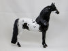 CHROME - OOAK Black &amp; White Pinto Morgan Mare - 2/15