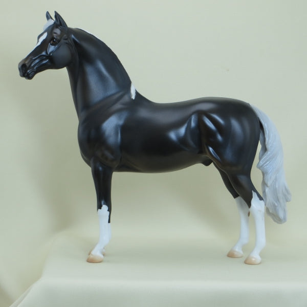 VIRGINIA SLIM - OOAK Blue Taffy Morgan Model Horse - 4/15