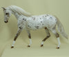 BATTLESHIP - OOAK Bay Appaloosa Model Horse Pony - 4/15
