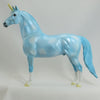 CLOUDY WITH A CHANCE OF MEATBALLS - OOAK Cloud Blue Unicorn Morgan 4/15