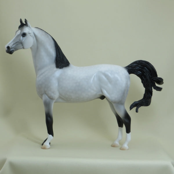 KASHI - OOAK Dapple Gray with Black Points Morgan 4/15