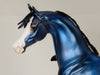 WINTER BLUES - OOAK Blue Pinto Deco Arabian Model Horse - 2/15